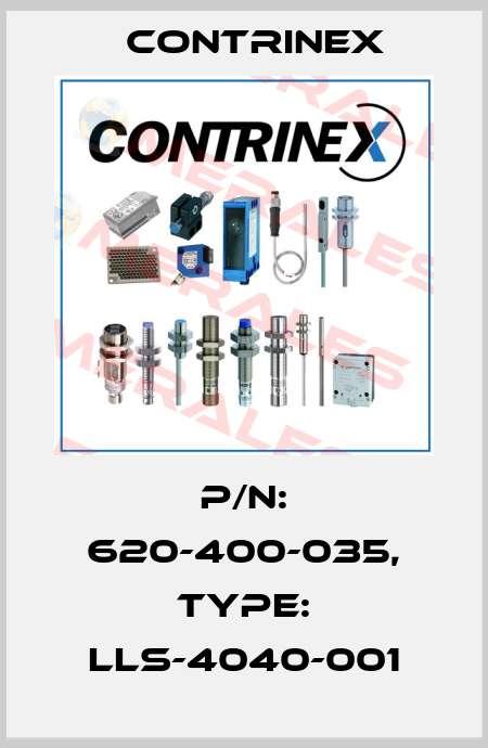 p/n: 620-400-035, Type: LLS-4040-001 Contrinex