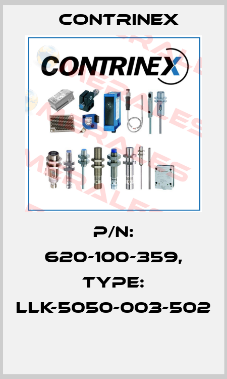 P/N: 620-100-359, Type: LLK-5050-003-502  Contrinex