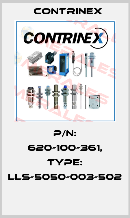 P/N: 620-100-361, Type: LLS-5050-003-502  Contrinex