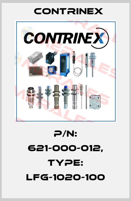 p/n: 621-000-012, Type: LFG-1020-100 Contrinex