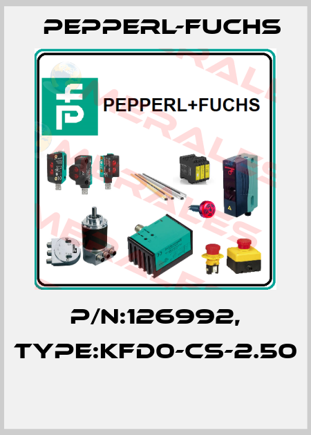 P/N:126992, Type:KFD0-CS-2.50  Pepperl-Fuchs