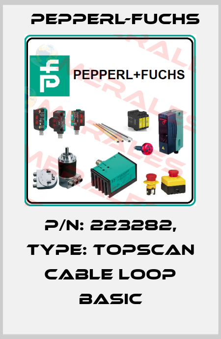 p/n: 223282, Type: Topscan Cable Loop Basic Pepperl-Fuchs