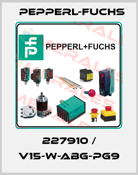 227910 / V15-W-ABG-PG9 Pepperl-Fuchs