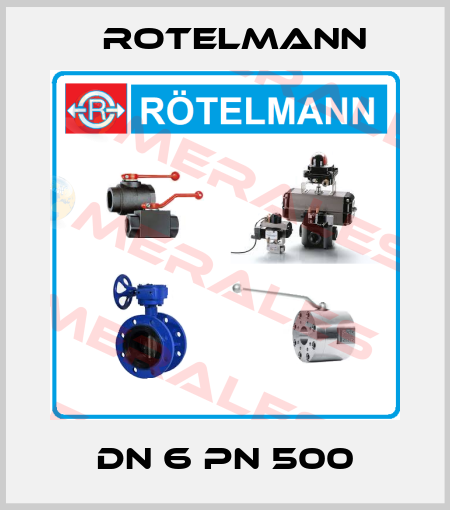 DN 6 PN 500 Rotelmann