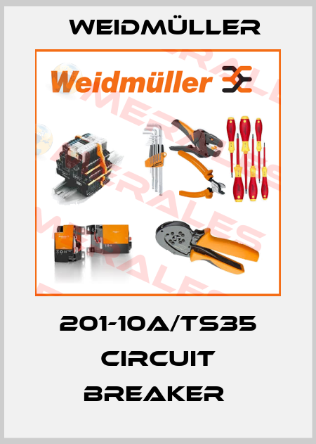 201-10A/TS35 CIRCUIT BREAKER  Weidmüller