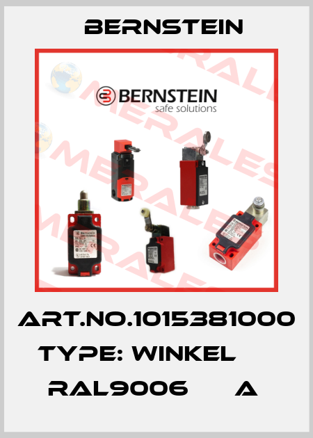 Art.No.1015381000 Type: WINKEL          RAL9006      A  Bernstein