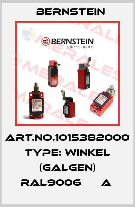 Art.No.1015382000 Type: WINKEL (GALGEN) RAL9006      A  Bernstein