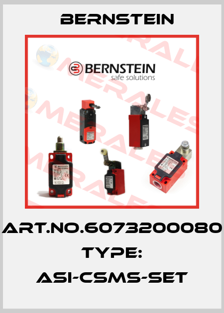 Art.No.6073200080 Type: ASI-CSMS-SET Bernstein