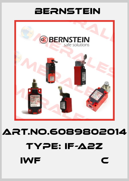 Art.No.6089802014 Type: IF-A2Z IWF                   C Bernstein
