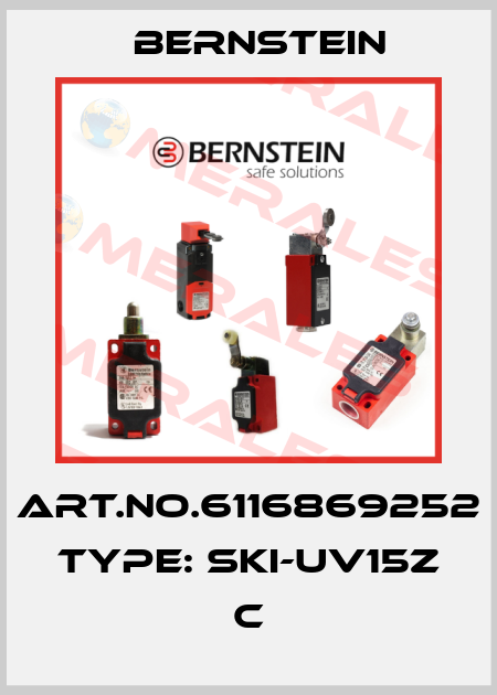 Art.No.6116869252 Type: SKI-UV15Z                    C Bernstein