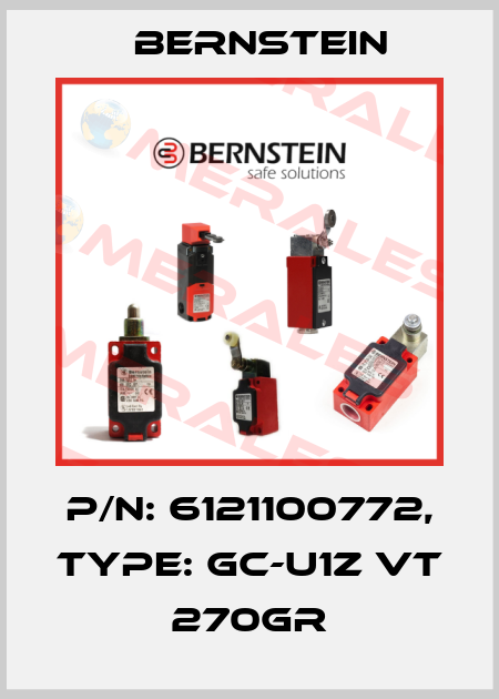 p/n: 6121100772, Type: GC-U1Z VT 270GR Bernstein
