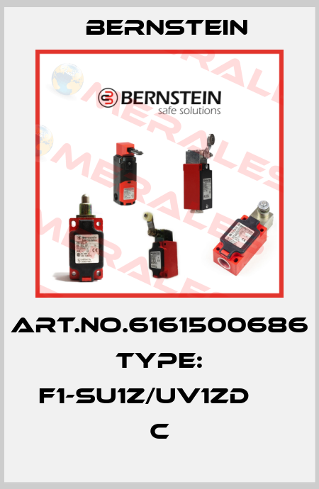 Art.No.6161500686 Type: F1-SU1Z/UV1ZD                C Bernstein
