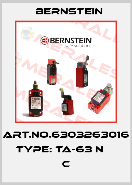 Art.No.6303263016 Type: TA-63 N                      C Bernstein