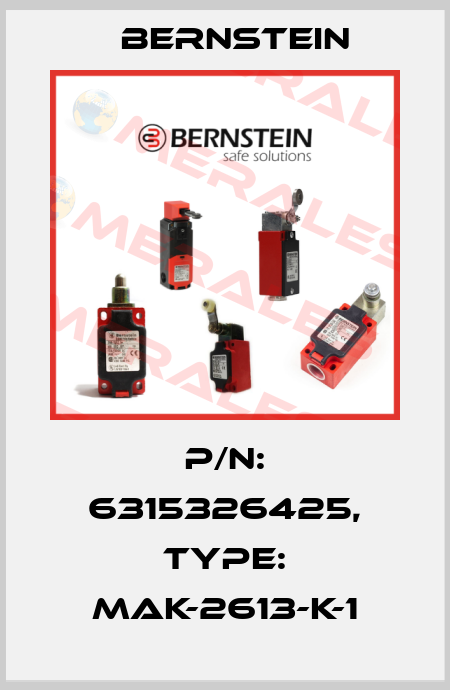 P/N: 6315326425, Type: MAK-2613-K-1 Bernstein