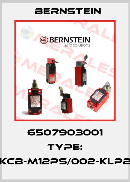 6507903001 Type: KCB-M12PS/002-KLP2 Bernstein