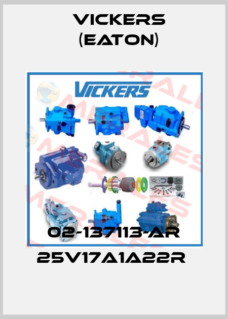 02-137113-AR 25V17A1A22R  Vickers (Eaton)