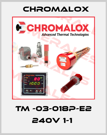 TM -03-018P-E2 240V 1-1  Chromalox
