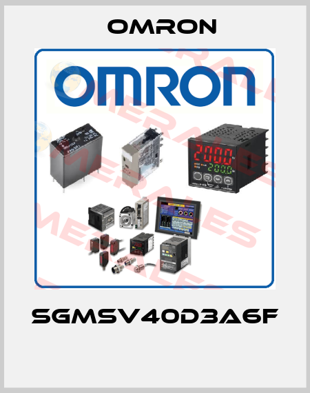 SGMSV40D3A6F  Omron