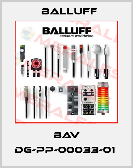 BAV DG-PP-00033-01  Balluff