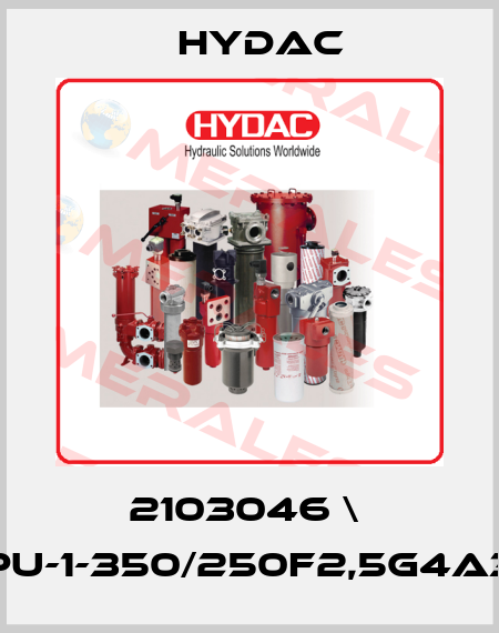 2103046 \  FPU-1-350/250F2,5G4A3K Hydac