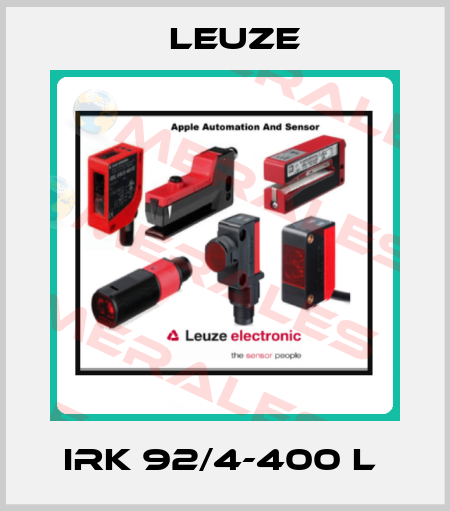 IRK 92/4-400 L  Leuze