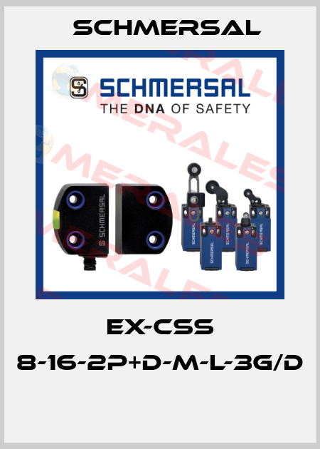 EX-CSS 8-16-2P+D-M-L-3G/D  Schmersal