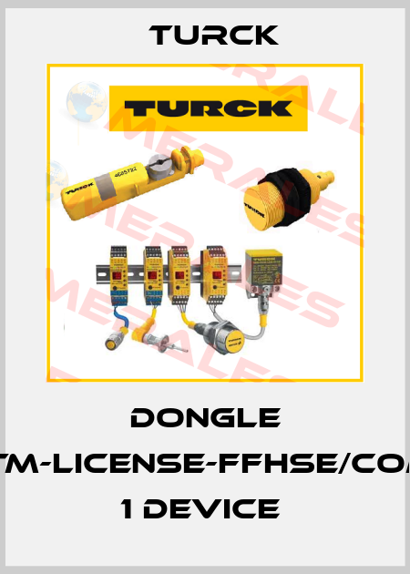 DONGLE DTM-LICENSE-FFHSE/COM- 1 DEVICE  Turck