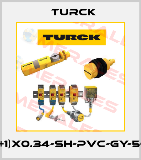 CABLE(4+1)X0.34-SH-PVC-GY-500M/TEG Turck