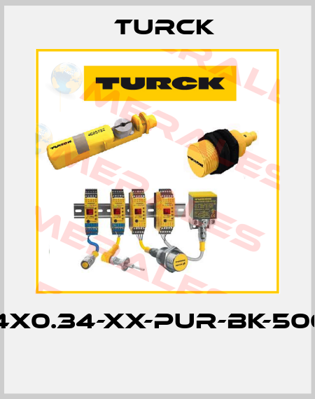 CABLE4X0.34-XX-PUR-BK-500M/TXL  Turck