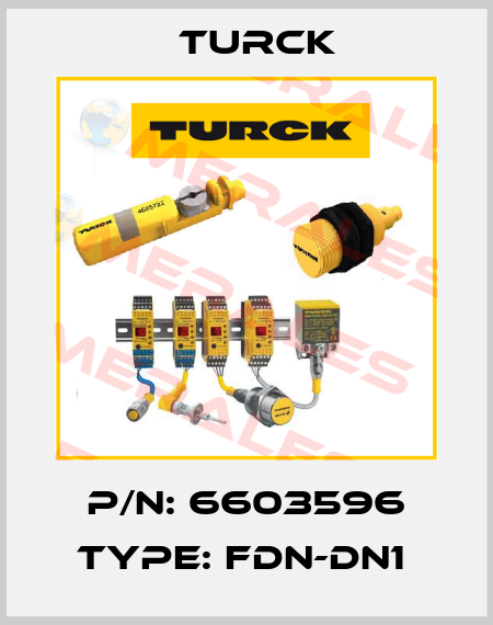 P/N: 6603596 Type: FDN-DN1  Turck