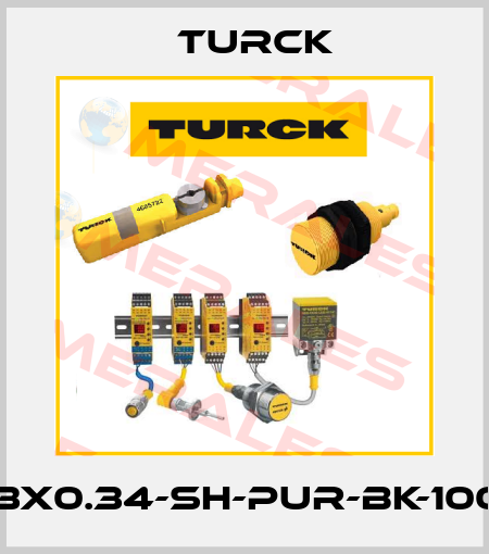 CABLE3X0.34-SH-PUR-BK-100M/TXL Turck