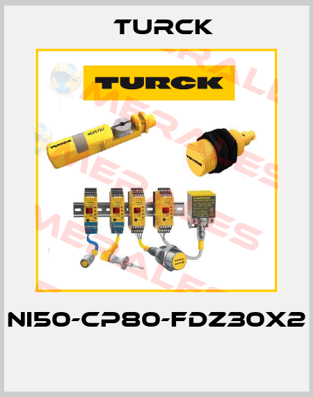 NI50-CP80-FDZ30X2  Turck
