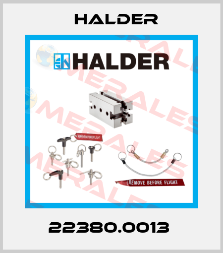 22380.0013  Halder