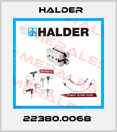 22380.0068  Halder