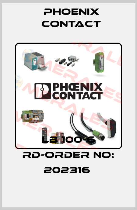 LB 100-6 RD-ORDER NO: 202316  Phoenix Contact