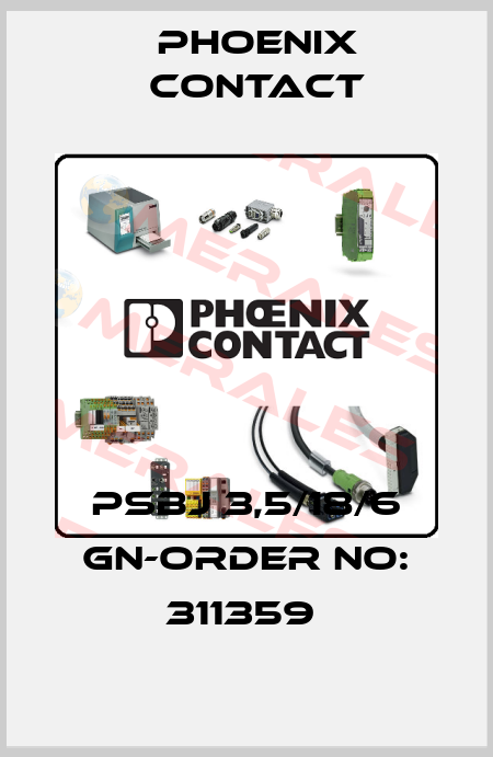 PSBJ 3,5/18/6 GN-ORDER NO: 311359  Phoenix Contact