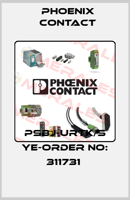 PSBJ-URTK/S YE-ORDER NO: 311731  Phoenix Contact