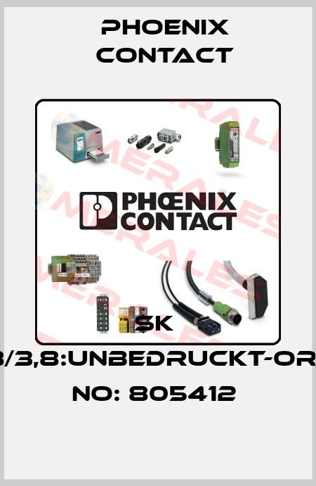 SK  5,08/3,8:UNBEDRUCKT-ORDER NO: 805412  Phoenix Contact