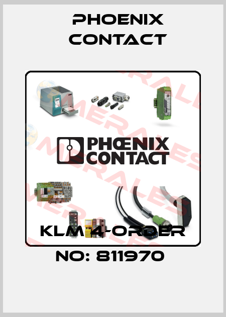 KLM 4-ORDER NO: 811970  Phoenix Contact