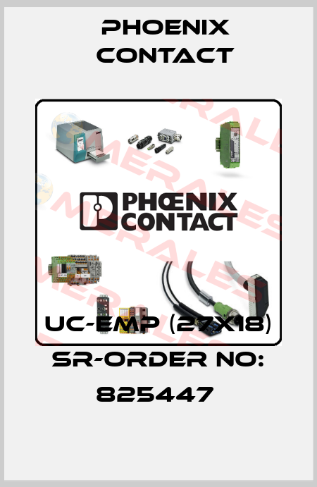 UC-EMP (27X18) SR-ORDER NO: 825447  Phoenix Contact
