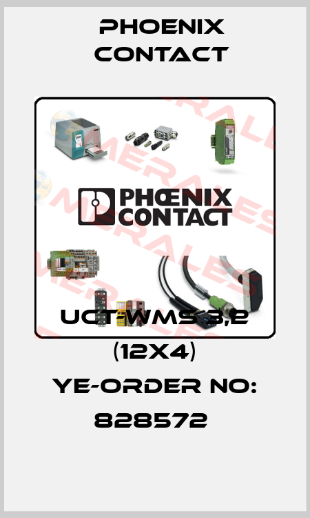 UCT-WMS 3,2 (12X4) YE-ORDER NO: 828572  Phoenix Contact