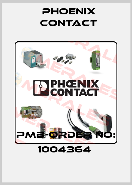 PMB-ORDER NO: 1004364  Phoenix Contact