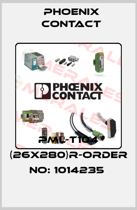 PML-T104 (26X280)R-ORDER NO: 1014235  Phoenix Contact