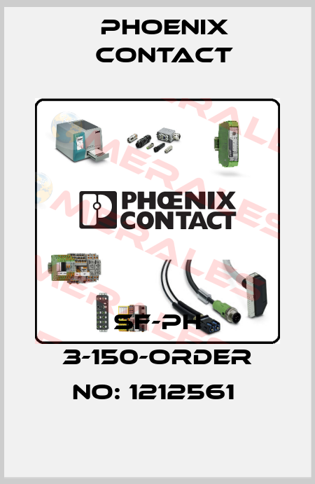 SF-PH 3-150-ORDER NO: 1212561  Phoenix Contact