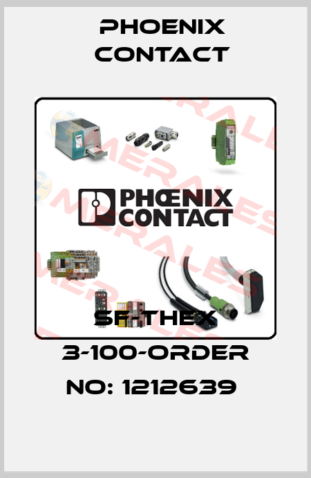 SF-THEX 3-100-ORDER NO: 1212639  Phoenix Contact