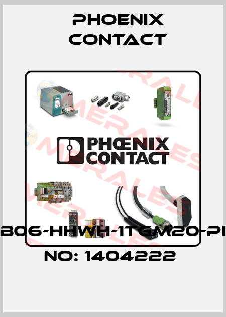 HC-ADV-B06-HHWH-1TGM20-PL-ORDER NO: 1404222  Phoenix Contact
