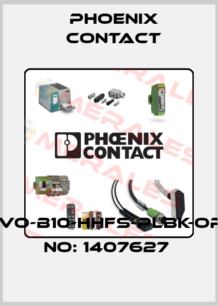 HC-EVO-B10-HHFS-PLBK-ORDER NO: 1407627  Phoenix Contact
