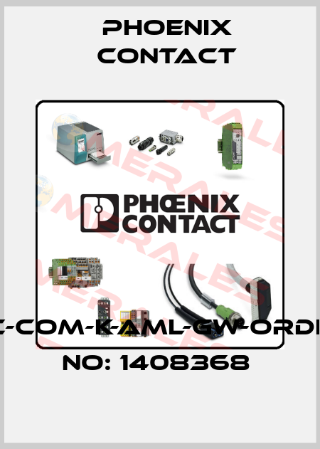 HC-COM-K-AML-GW-ORDER NO: 1408368  Phoenix Contact