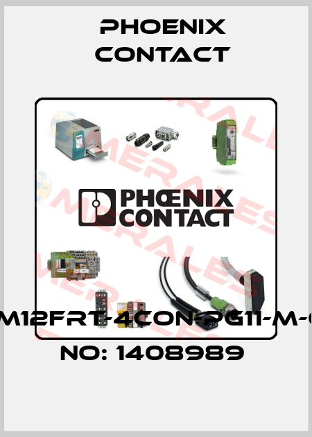SACC-M12FRT-4CON-PG11-M-ORDER NO: 1408989  Phoenix Contact