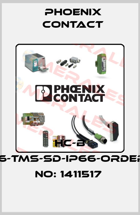 HC-B 16-TMS-SD-IP66-ORDER NO: 1411517  Phoenix Contact